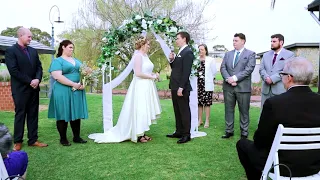 Chelsea and Nathan's Wedding Part 3: Ceremony