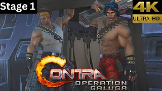 Contra Operation Galuga Full Demo 4K HDR (PS5) Gameplay