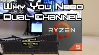 Ryzen APUs Need Dual Channel Memory