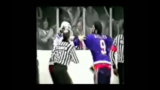 Islanders - Rangers rough stuff 12/30/81