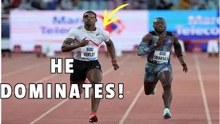 FRED KERLEY CONTINUES HIS DOMINANCE OVER OMANYALA IN 100M |FLORENCE DIAMOND LEAGUE 2023