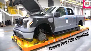 Electric Ford F150 Lightning Truck Production