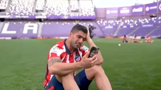 Luis Suarez crying 😓😓,Emotional scene after laliga final, Atletico Champions
