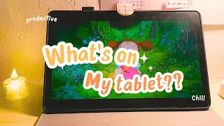 what's on my tablet samsung?? | Indonesia | samsung tab s6 lite🌴🌾🪷