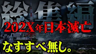 【総集編】まもなく訪れる日本崩壊の未来。202X年なすすべ無し。【 都市伝説 作業用 睡眠用 聞き流し BGM なすすべ無し。 大災害 】