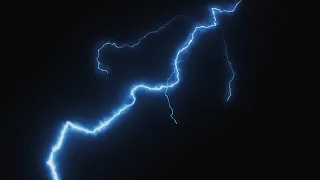 Молния Гроза со звуком | lightning | thunderstorm | footage | Футажи для видео | ФутаЖОР