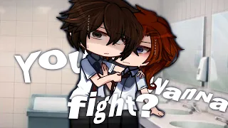 | “ you wanna fight? “ | FW | Soukoku | BSD School AU | Ft. Teacher Kunikida