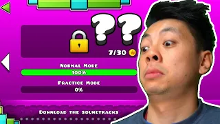 Beating a level while it's LOCKED? (Geometry Dash Memes)