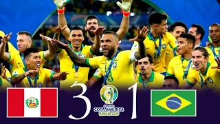 Brazil vs Peru 3-1 | Copa America Final 2019 | Extended Highlights & All Goals HD
