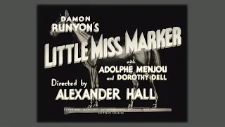 Re-Creation 1934 Little Miss Marker Opening Titles - Shirley Temple