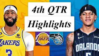 Los Angeles Lakers vs. Orlando Magic Full Highlights 4th QTR | March 19, 2023 | NBA Season