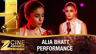 Smartest Student Of The Year | Alia Bhatt's Performance | Zee Cine Awards 2017