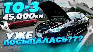 ТО-3 на Hyundai Sonate || Первые гарантийные ремонты || Отзыв владения за ГОД или 45 000 км