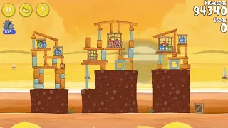 ANGRY BIRDS RIO GOLDEN BEACHBALL WALKTHROUGH BY ANGRY GAMES PRO VERSION