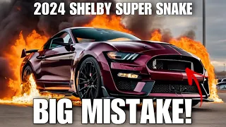 Shelby Made A MISTAKE With The All New 2024 Super Snake!