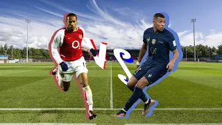 Thierry Henry vs Kylian Mbappe: Speed simulation