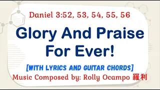 For 4 June 2023 Holy Trinity Mass | Daniel 3: Glory And Praise For Ever!