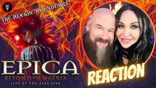 Metal Couple REACTS and REVIEWS - EPICA - Beyond The Matrix (Live At The AFAS Live)