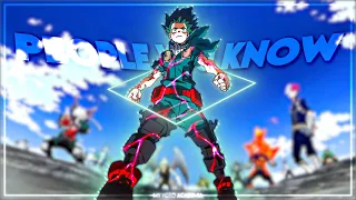 My Hero Academia Season 6 [ AMV/Edit] | People You Know