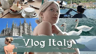 VLOG ITALY: Путешествие по озеру Комо, шторм в Милане и концерт The Weeknd