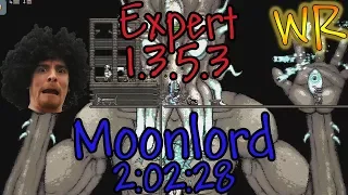 Terraria Speedrun Expert Moonlord Seeded WR 2:02:28