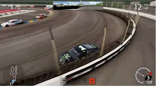 Ross Chastain wall move attempt at Sonoma