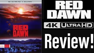 Red Dawn (1984) 4K UHD Blu-ray Review!