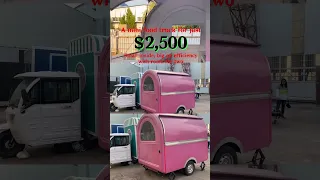 The hottest deal: A mini food truck for just $2,500 Customized Food Trailer Creations  #foodtrailer