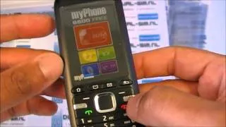 myPhone 6600 dual-sim Unboxing + quick tour of the menu.