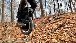 Begode T4 Suspension Electric Unicycle - POV Riding Review