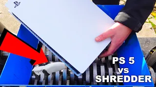Shredder vs PS5 - Oddly Satisfying Video *PAINFUL TO WATCH*
