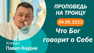 Проповедь кс Павла Кнурека на 04 06 2023 – Католическая Троица праздник свята Найсвяцейшай Тройцы