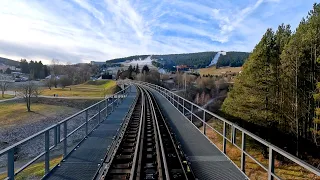 Driver’s Eye View - Fichtelberg Railway (German: Fichtelbergbahn) - Pt 1- Cranzahl - Oberwiesenthal