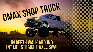 DmaxStore Shop Truck Walkaround Straight Axle Swap Low Mileage Duramax