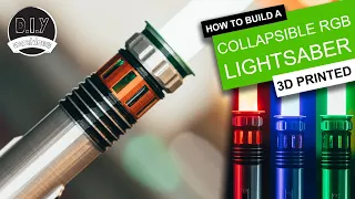 DIY Lightsaber - 3D Printed, Low Cost, Star Wars inspired