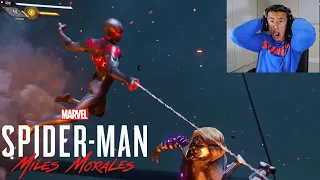 SPIDER-MAN MILES MORALES GAMEPLAY REACTION!