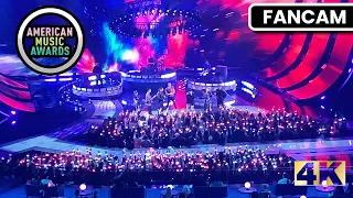 [4K] BTS & Coldplay My Universe @ 2021 American Music Awards FanCam