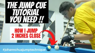 JUMP CUE TUTORIAL BY JOHANN CHUA [CLICK CC FOR ENGLISH TRANSLATION] | How to jump 2 inches close!