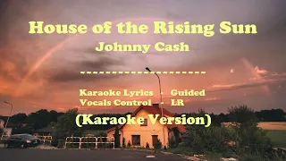 (Karaoke Version) House of the Rising Sun | Johnny Cash | Karaoke Lyrics by CS Ling Studio