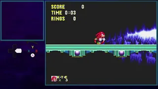 Sonic 3 & Knuckles - Knuckles Hidden Palace [0:08 WR]