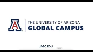 The Drone Industry Experience University of Arizona Global Campus - Remote PIlot 101