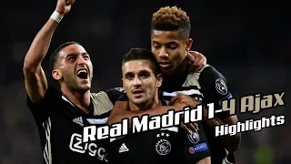 Real Madrid 1 - 4 Ajax (Highlights - UEFA Champions League)