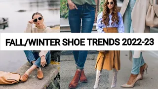 Fall/Winter Shoe Trends 2022|Fall Shoe trends 2022|winter footwear 2022-23...