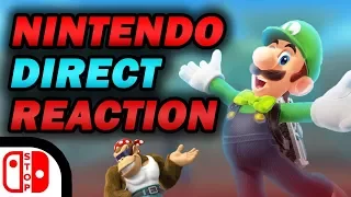 Nintendo DIRECT REACTION And REVIEW!!!