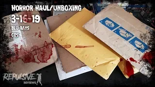 Horror Movie Haul and Unboxing: 3-16-19 | Scream! Factory, Arrow Video, and More!