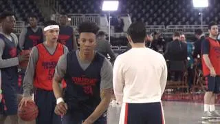 Final Four Open Practice Highlights