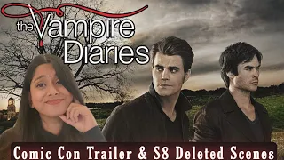 The Vampire Diaries ~ ''Season 8 Comic Con Trailer & S8 Deleted Scenes'' ~ REACTION