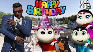 GTA 5 : Celebration of Phinchan's Birthday and Gifted Luxury mansion by Shinchan || PS Gamester||