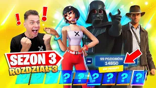 100 STOPNI KARNETU! Darth Vader - Star Wars! Sezon 3 Rozdział 3 - Fortnite!