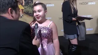 Amazon Prime's Troop Zero: Johanna Colon Red Carpet Interview